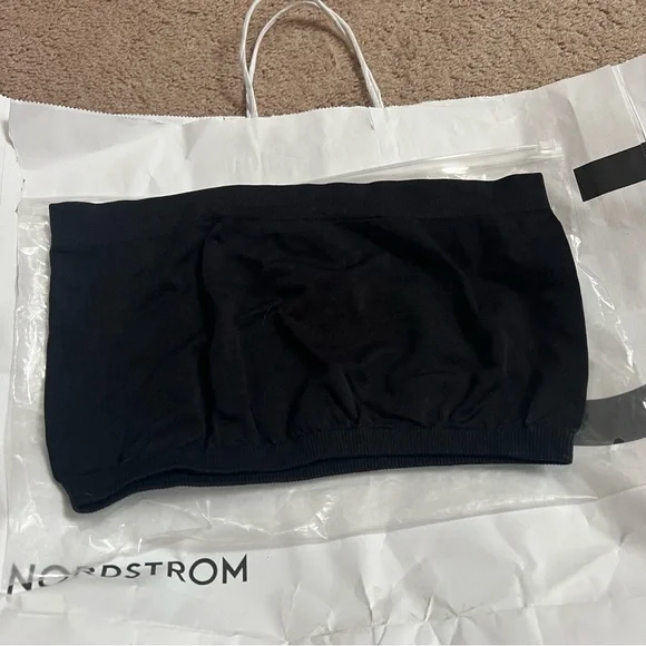 NWT Bandeau Bras - White, Black, and Gray - Picture 4 of 5